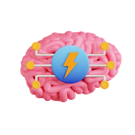 Brainstorm  3D Icon