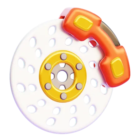 BRAKE  3D Icon