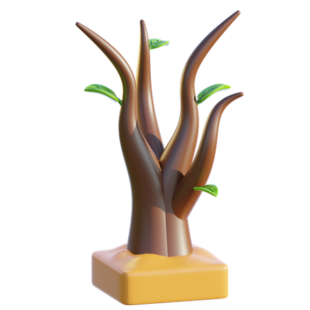 Branch  3D Icon