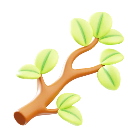 Branch  3D Icon