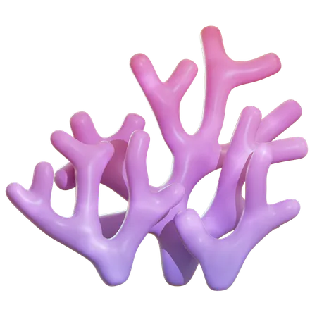 Branching Coral  3D Icon