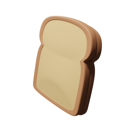 Bread  3D Icon