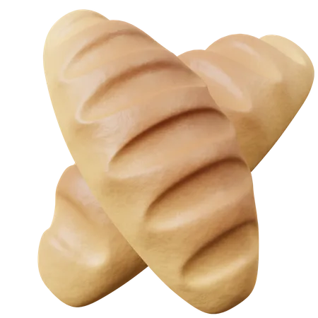 Bread Loaf  3D Icon