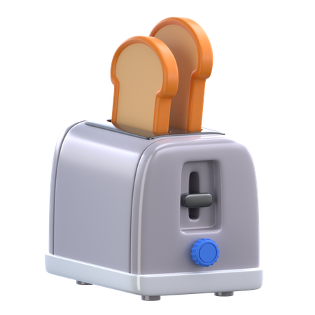 Bread Toaster  3D Icon