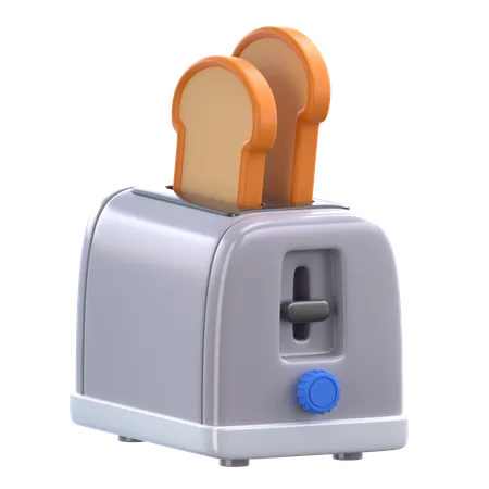 Bread Toaster  3D Icon