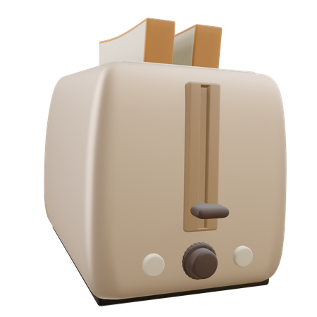 Bread Toaster  3D Icon