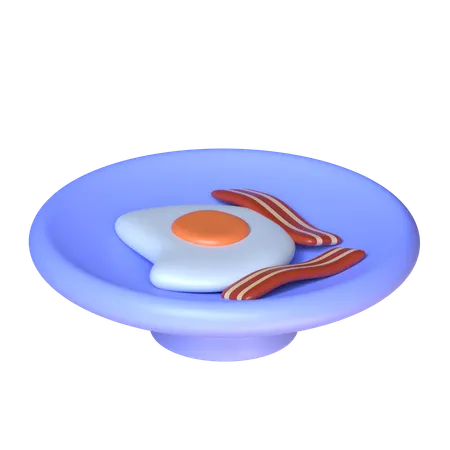 Breakfast  3D Icon