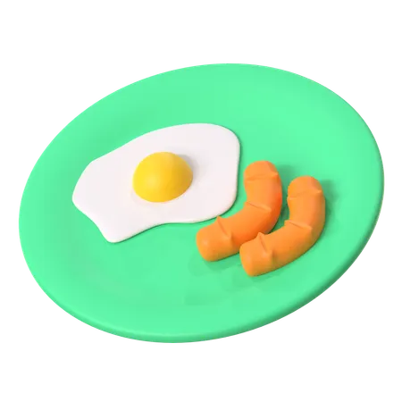 Breakfast  3D Icon