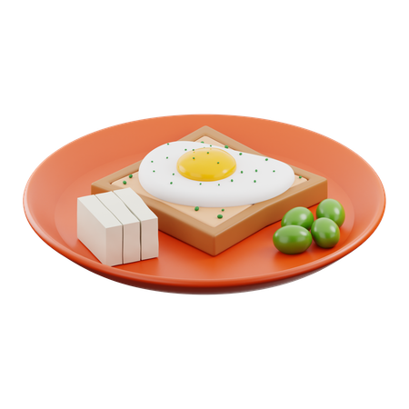 Breakfast  3D Icon