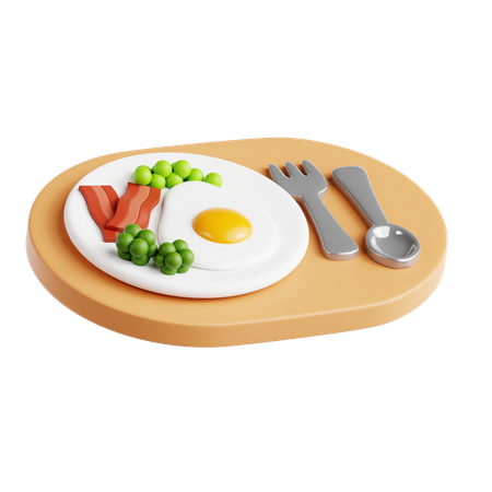 Breakfast  3D Icon