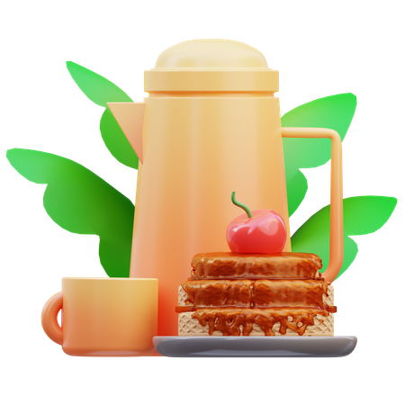 Breakfast  3D Icon