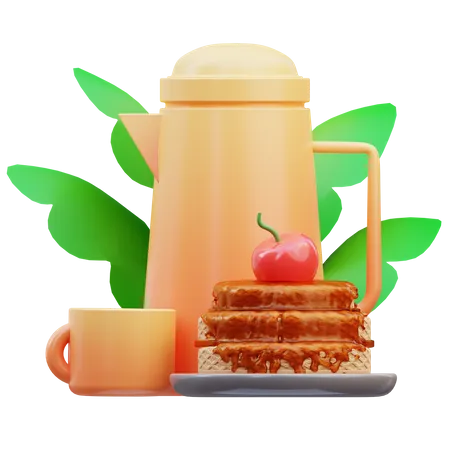 Breakfast  3D Icon