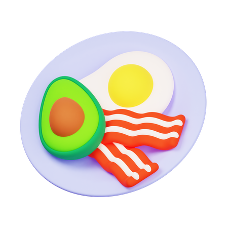 Breakfast  3D Icon