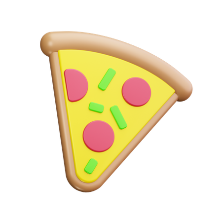 朝食用ピザ  3D Icon