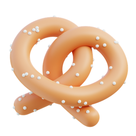 Brezel  3D Icon