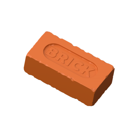 Brick  3D Icon