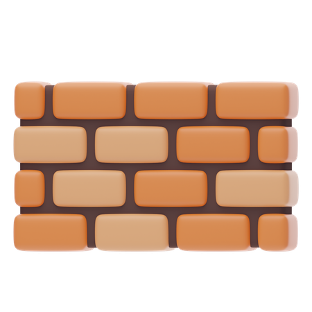 Bricks Wall  3D Icon