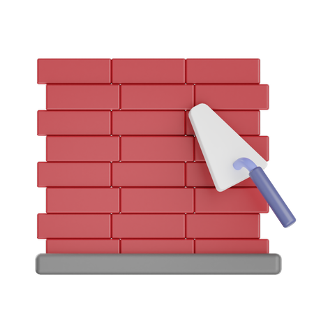 Bricks Wall  3D Illustration