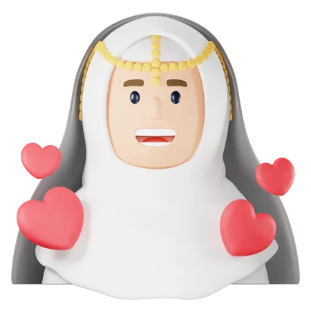 Bride  3D Icon