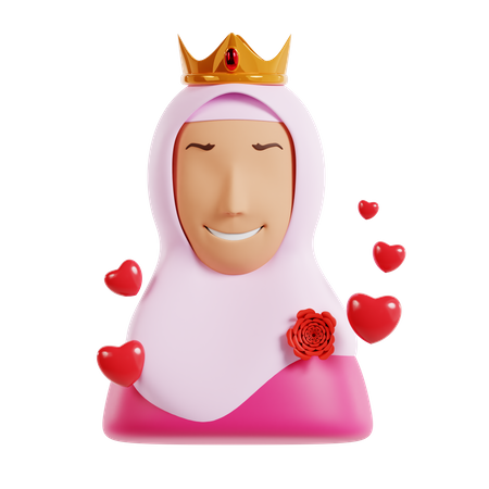 Bride  3D Icon