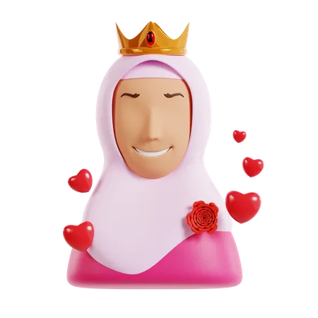 Bride  3D Icon