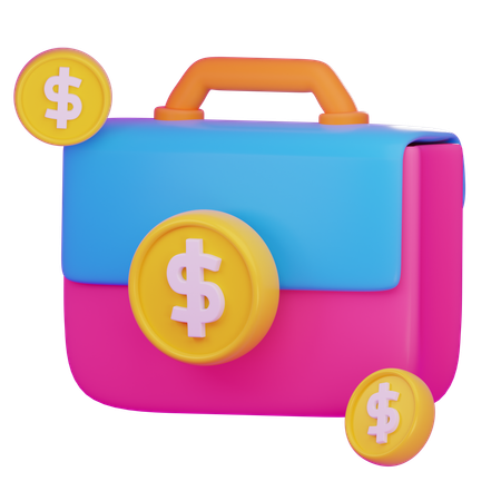 Briefcase  3D Icon