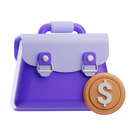 Briefcase  3D Icon