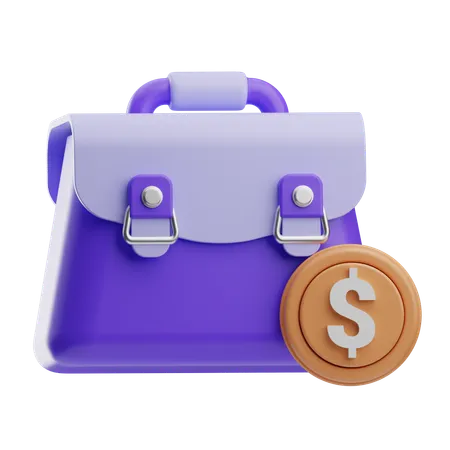 Briefcase  3D Icon