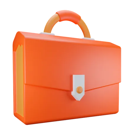 Briefcase  3D Illustration