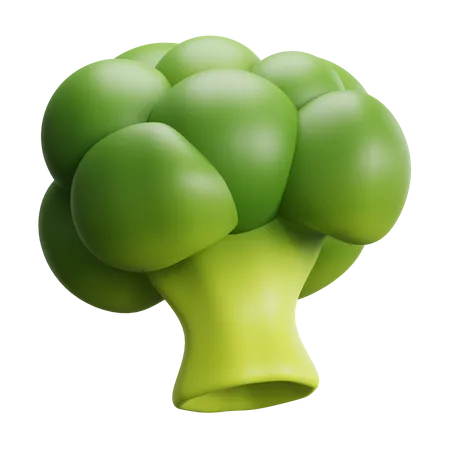 Broccoli  3D Icon