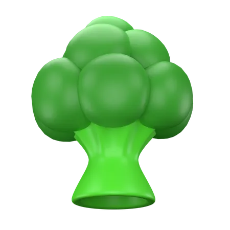 Broccoli  3D Icon