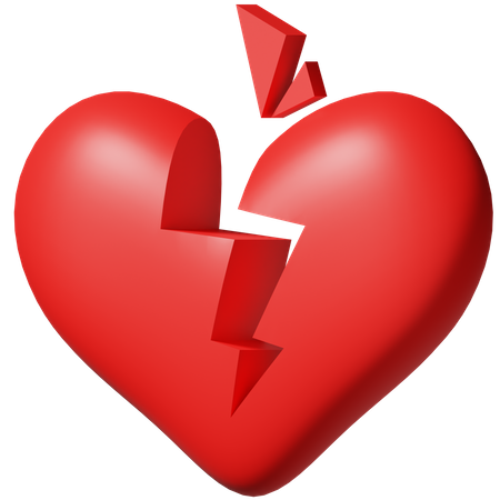 Broken Love  3D Icon