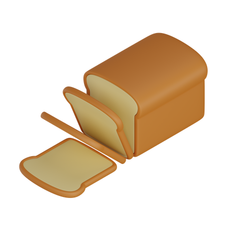 Brot  3D Icon