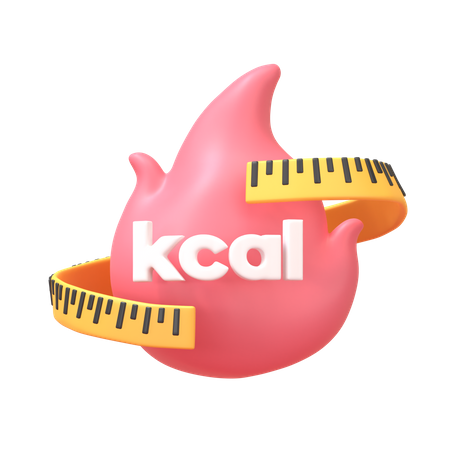 Brûler des calories  3D Icon