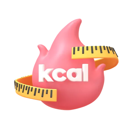 Brûler des calories  3D Icon