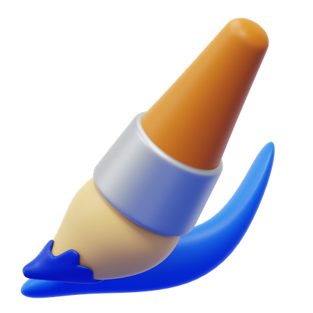 Brush Tool  3D Icon