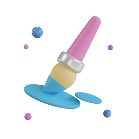 Brush Tools  3D Icon