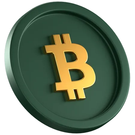 Btc  3D Icon