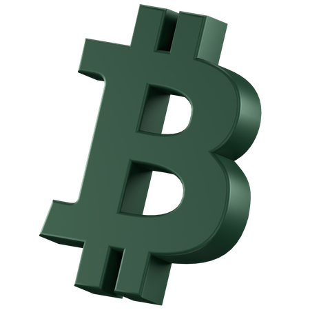 Btc  3D Icon