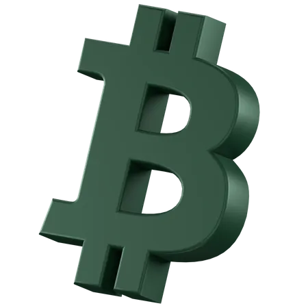 Btc  3D Icon