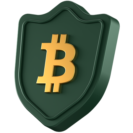 Btc  3D Icon