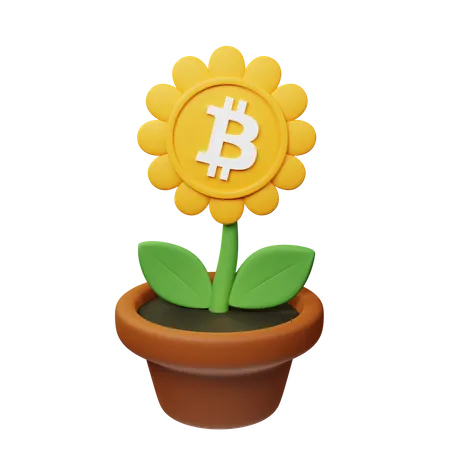 Vaso criptográfico btc  3D Icon