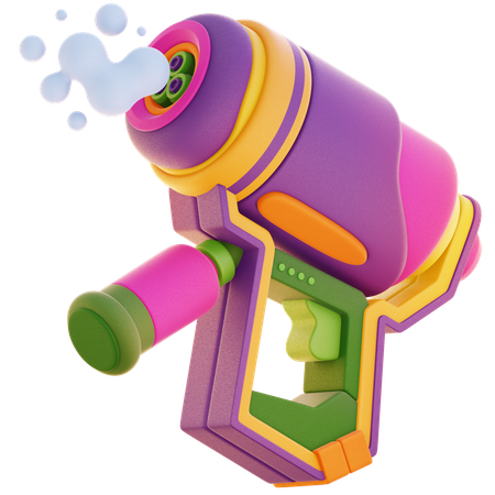 Bubble Gun Toy  3D Icon