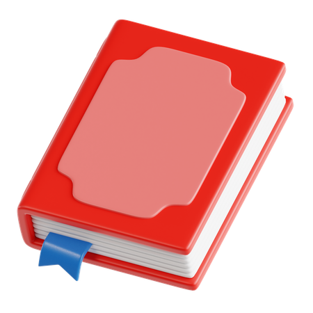 Buch  3D Icon