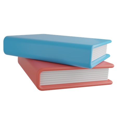 Bücher  3D Icon