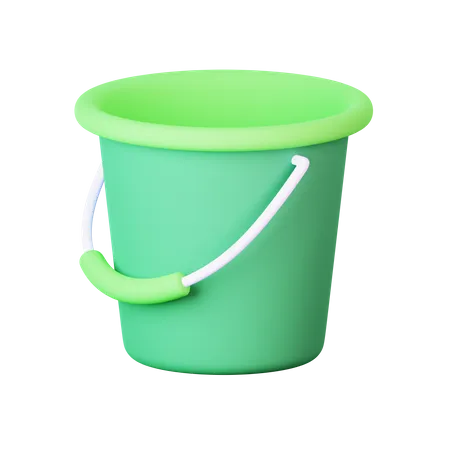 Bucket  3D Icon