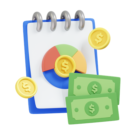 Budgeting  3D Icon