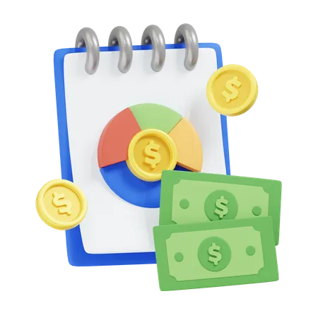 Budgeting  3D Icon