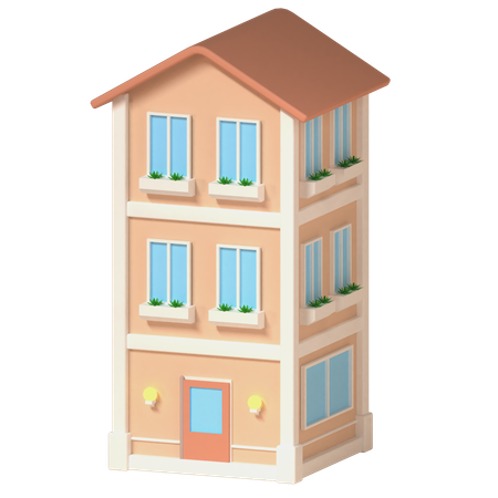 Building  3D Icon