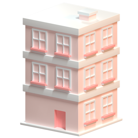 Building  3D Icon